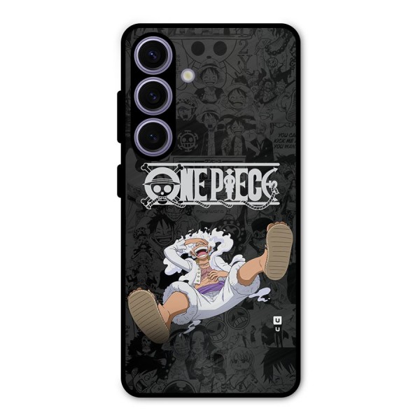 One Piece Manga Laughing Metal Back Case for Galaxy S24