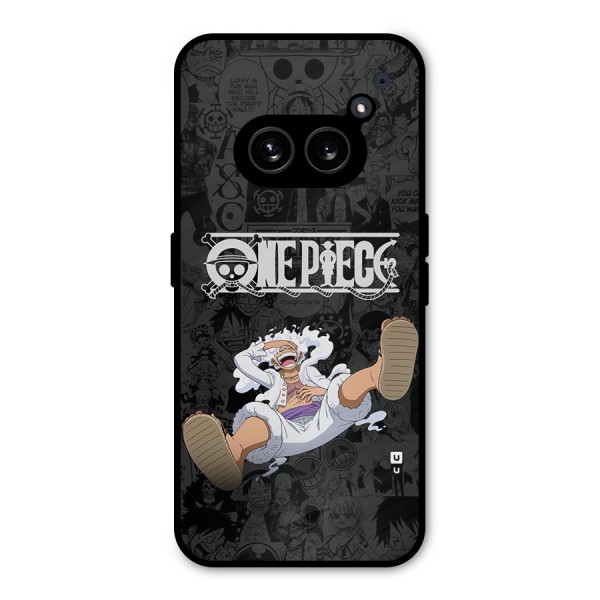 One Piece Manga Laughing Metal Back Case for Nothing Phone 2a Plus