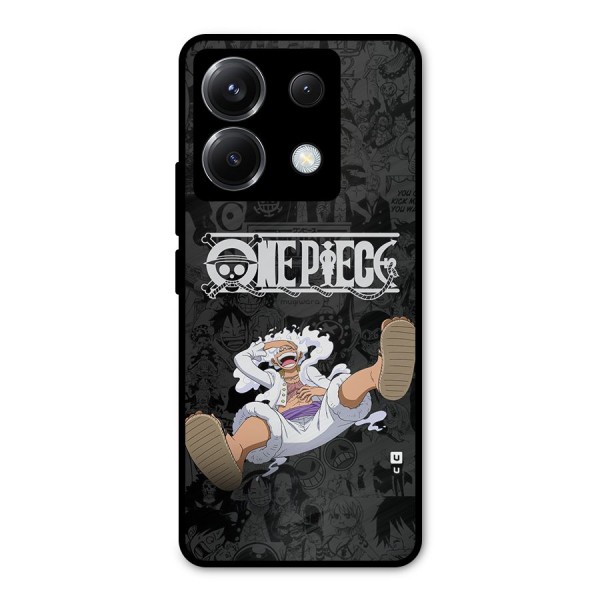 One Piece Manga Laughing Metal Back Case for Poco X6