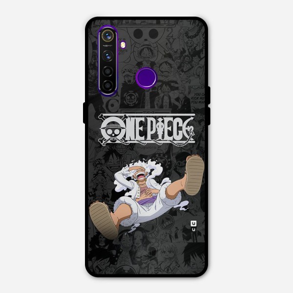 One Piece Manga Laughing Metal Back Case for Realme 5 Pro