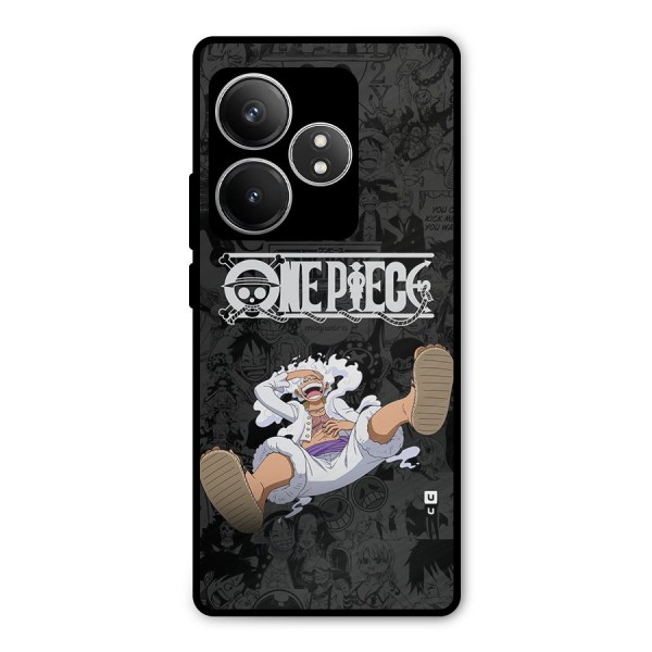 One Piece Manga Laughing Metal Back Case for Realme GT 6T