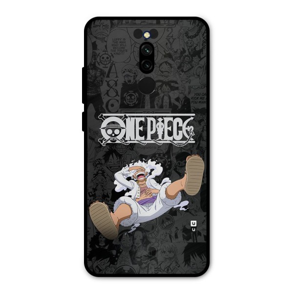 One Piece Manga Laughing Metal Back Case for Redmi 8