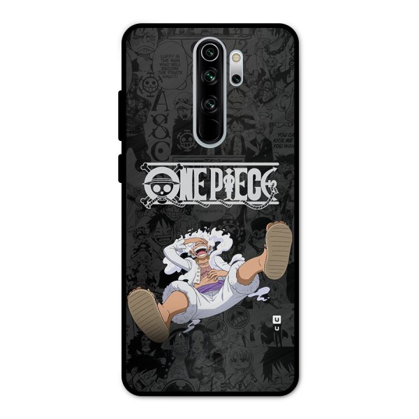 One Piece Manga Laughing Metal Back Case for Redmi Note 8 Pro