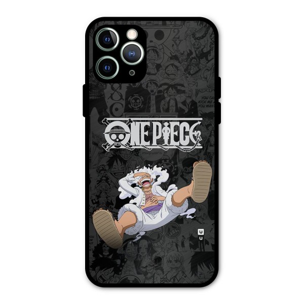 One Piece Manga Laughing Metal Back Case for iPhone 11 Pro Max