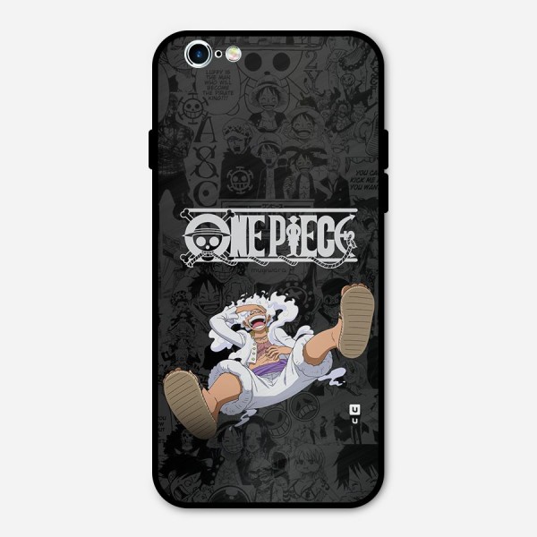One Piece Manga Laughing Metal Back Case for iPhone 6 6s