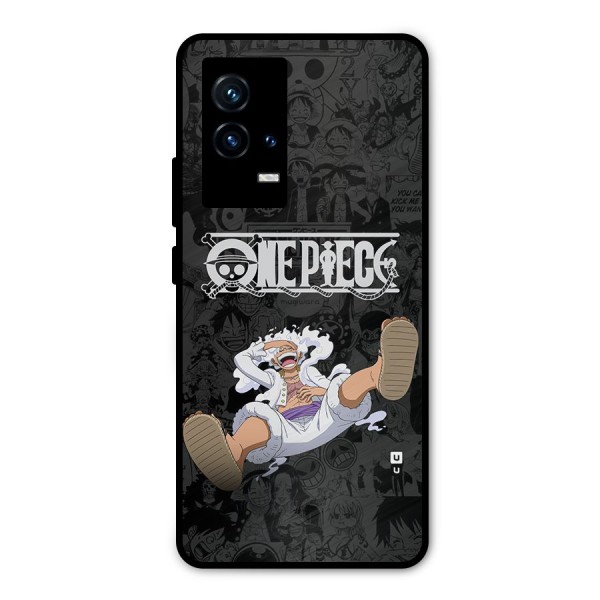One Piece Manga Laughing Metal Back Case for iQOO 9 5G