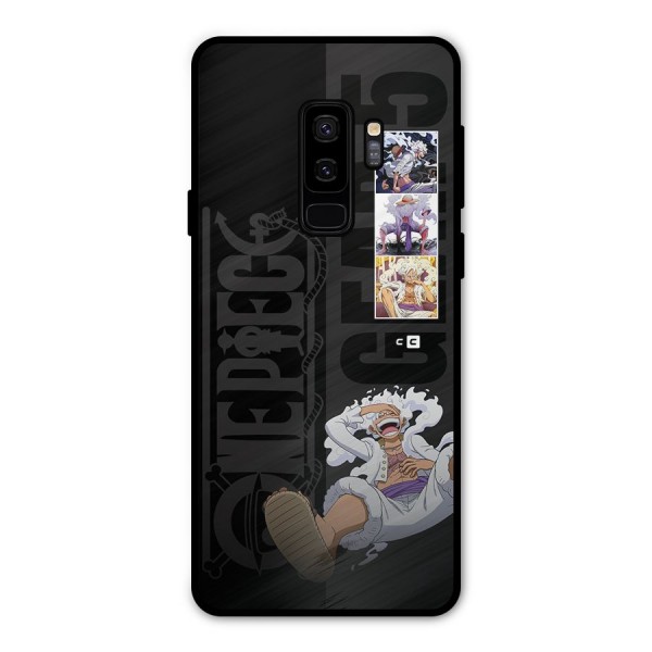 One Piece Monkey D LUffy Gear 5 Metal Back Case for Galaxy S9 Plus