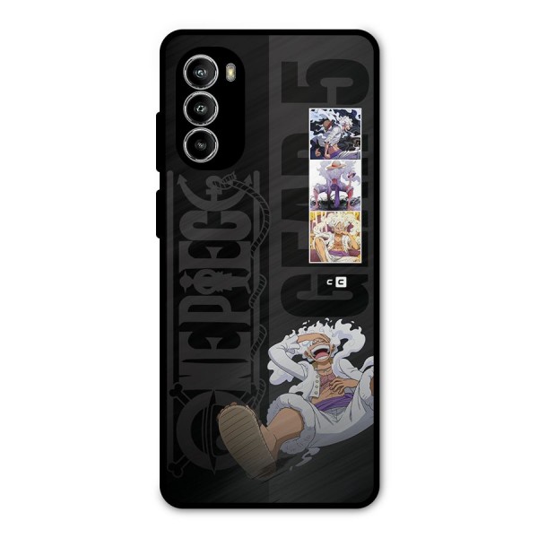 One Piece Monkey D LUffy Gear 5 Metal Back Case for Moto G82