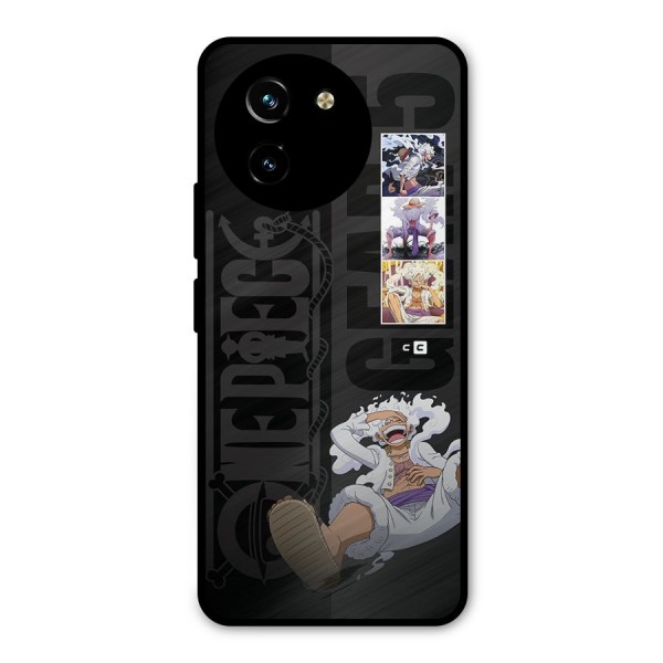 One Piece Monkey D LUffy Gear 5 Metal Back Case for Vivo T3x
