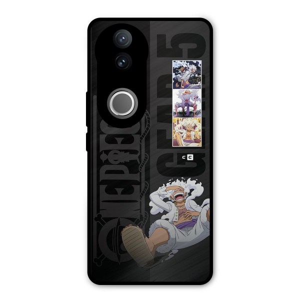 One Piece Monkey D LUffy Gear 5 Metal Back Case for Vivo V50e