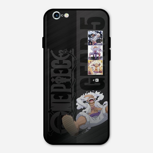 One Piece Monkey D LUffy Gear 5 Metal Back Case for iPhone 6 6s