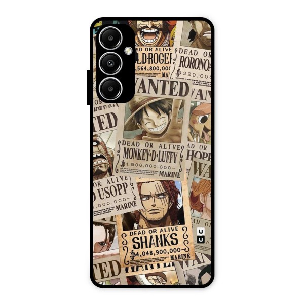 One Piece Most Wanted Metal Back Case for Galaxy A05s