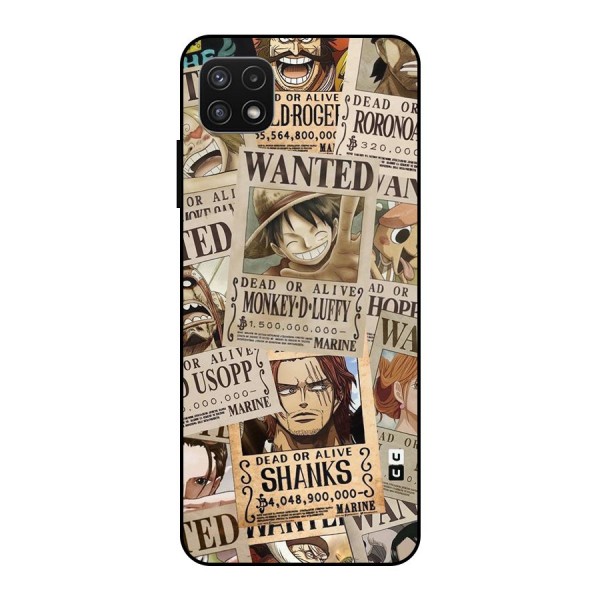 One Piece Most Wanted Metal Back Case for Galaxy A22 5G