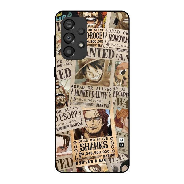 One Piece Most Wanted Metal Back Case for Galaxy A33 5G