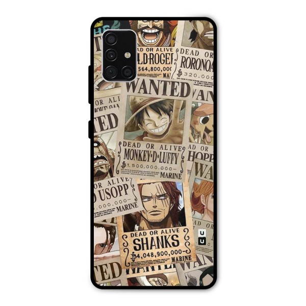One Piece Most Wanted Metal Back Case for Galaxy A51