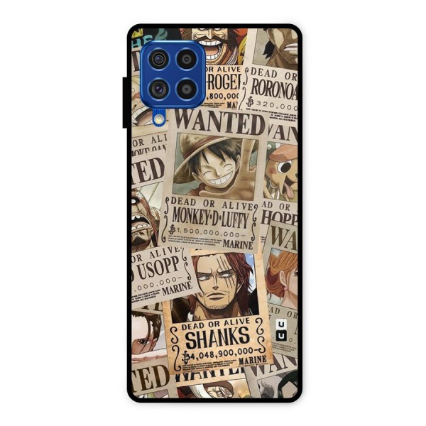 One Piece Most Wanted Metal Back Case for Galaxy F62