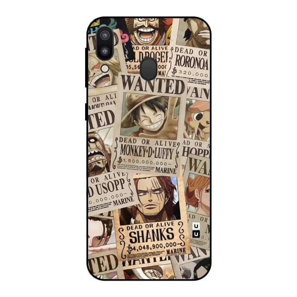One Piece Most Wanted Metal Back Case for Galaxy M20
