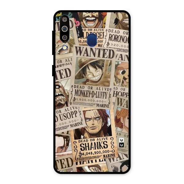 One Piece Most Wanted Metal Back Case for Galaxy M30