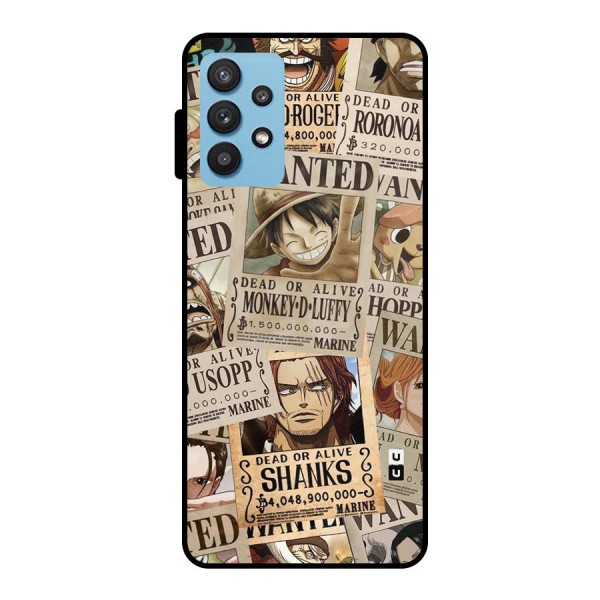 One Piece Most Wanted Metal Back Case for Galaxy M32 5G