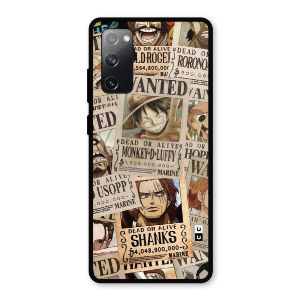 One Piece Most Wanted Metal Back Case for Galaxy S20 FE 5G