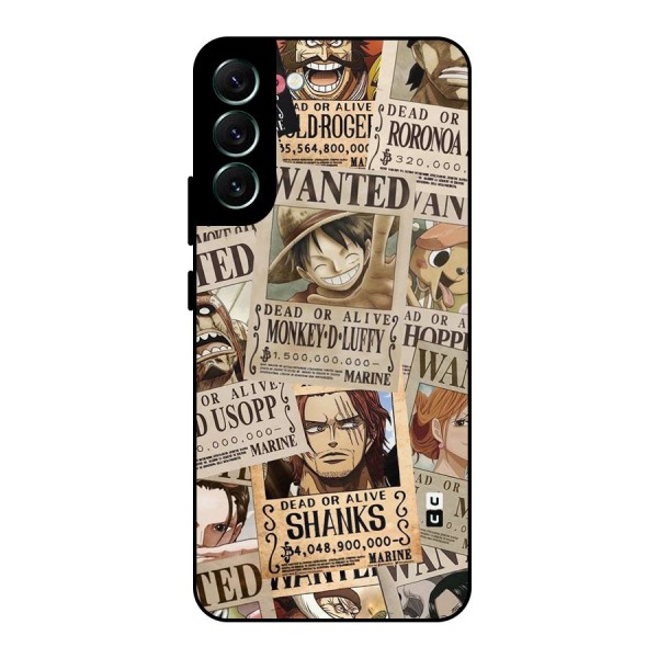 One Piece Most Wanted Metal Back Case for Galaxy S22 Plus 5G