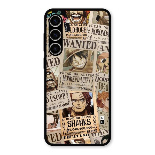 One Piece Most Wanted Metal Back Case for Galaxy S23 Plus