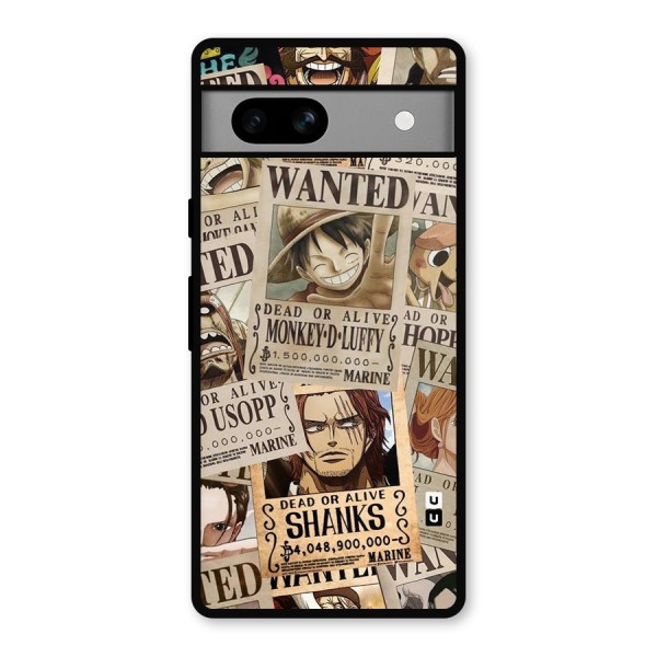 One Piece Most Wanted Metal Back Case for Google Pixel 7a