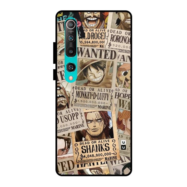 One Piece Most Wanted Metal Back Case for Mi 10