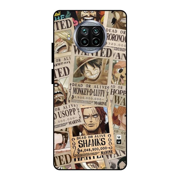 One Piece Most Wanted Metal Back Case for Mi 10i