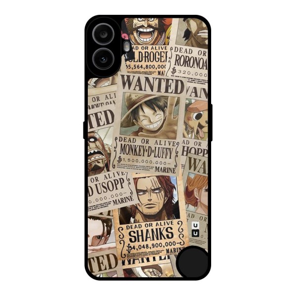 One Piece Most Wanted Metal Back Case for Nothing CMF Phone 1