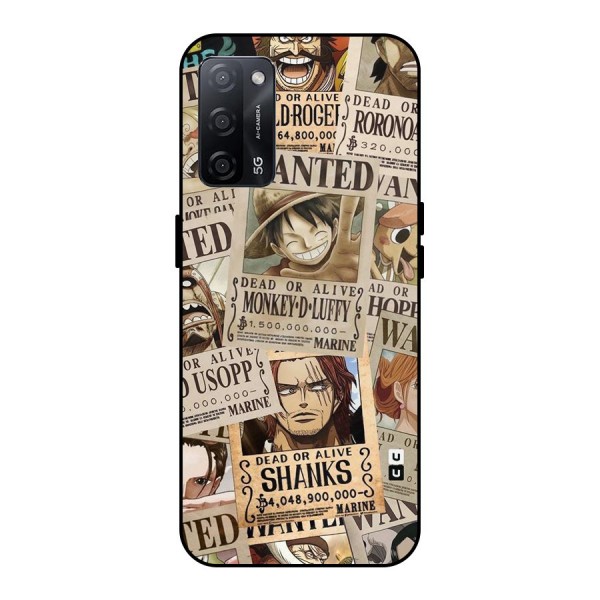 One Piece Most Wanted Metal Back Case for Oppo A53s 5G