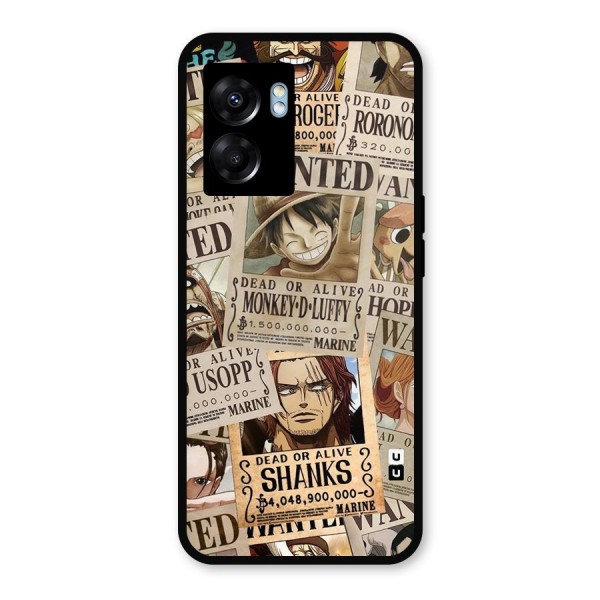 One Piece Most Wanted Metal Back Case for Oppo K10 (5G)