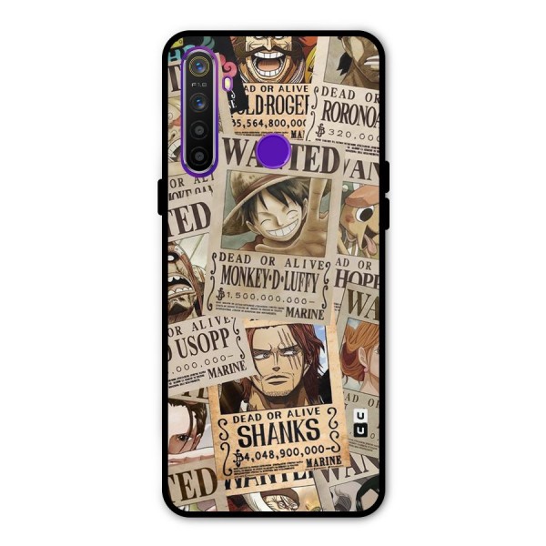 One Piece Most Wanted Metal Back Case for Realme 5