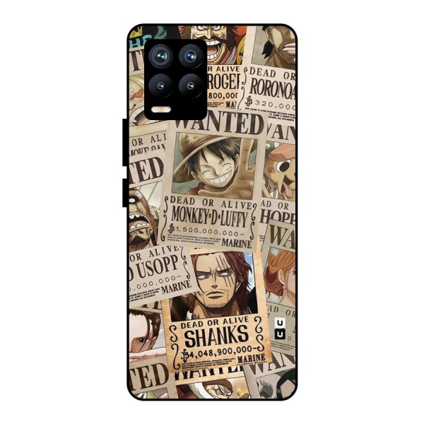 One Piece Most Wanted Metal Back Case for Realme 8