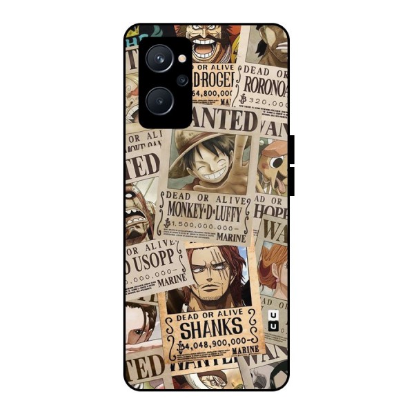 One Piece Most Wanted Metal Back Case for Realme 9i 5G