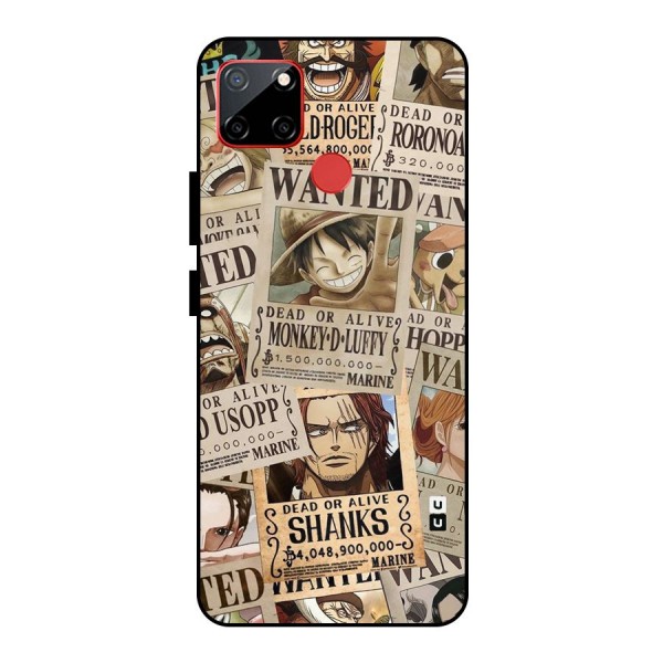 One Piece Most Wanted Metal Back Case for Realme C12