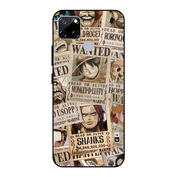 One Piece Most Wanted Metal Back Case for Realme Narzo 30A