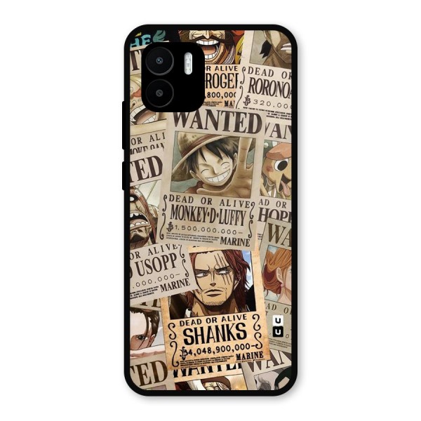 One Piece Most Wanted Metal Back Case for Redmi A1
