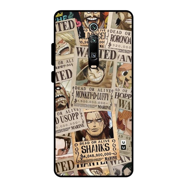 One Piece Most Wanted Metal Back Case for Redmi K20