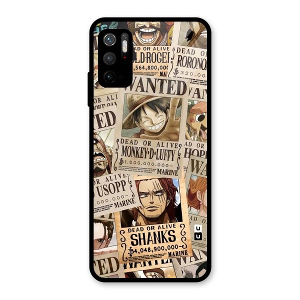 One Piece Most Wanted Metal Back Case for Redmi Note 10T 5G