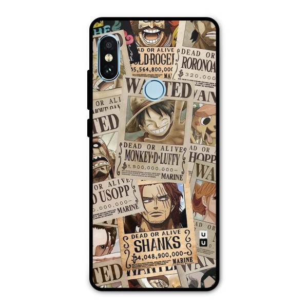 One Piece Most Wanted Metal Back Case for Redmi Note 5 Pro