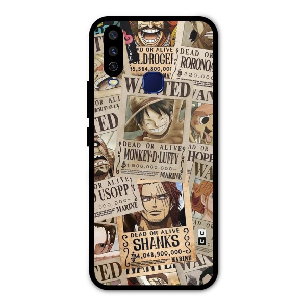 One Piece Most Wanted Metal Back Case for Vivo V17