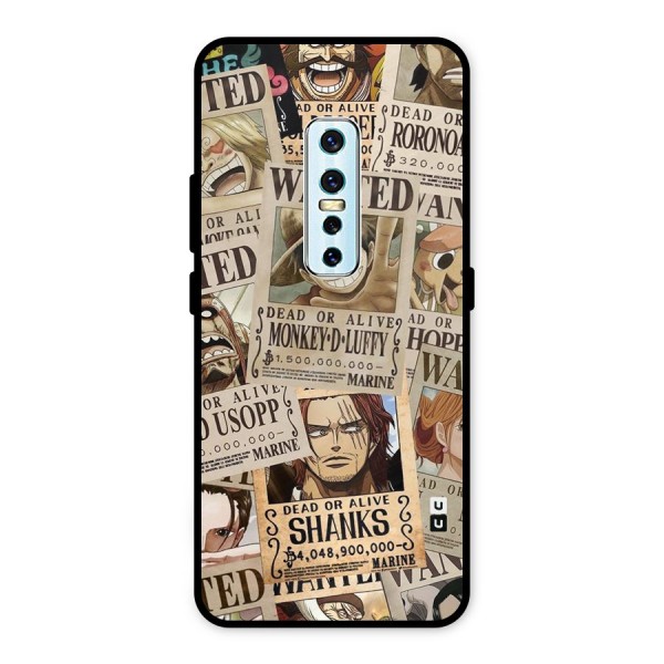 One Piece Most Wanted Metal Back Case for Vivo V17 Pro