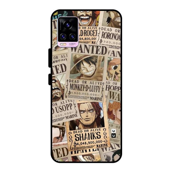 One Piece Most Wanted Metal Back Case for Vivo V20 Pro