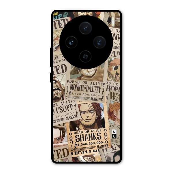 One Piece Most Wanted Metal Back Case for Vivo X100