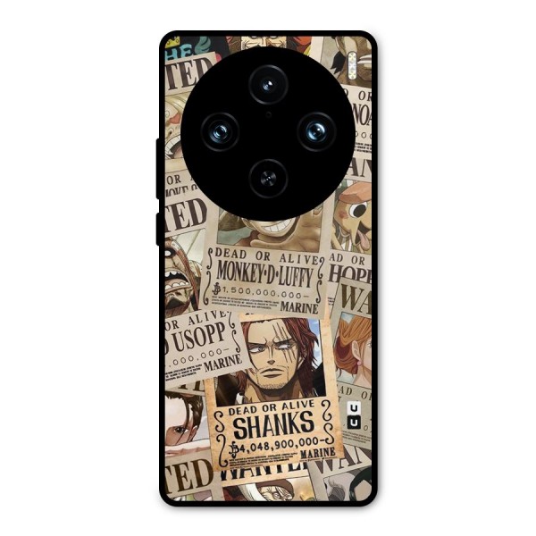 One Piece Most Wanted Metal Back Case for Vivo X100 Pro