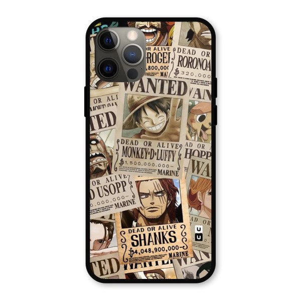 One Piece Most Wanted Metal Back Case for iPhone 12 Pro