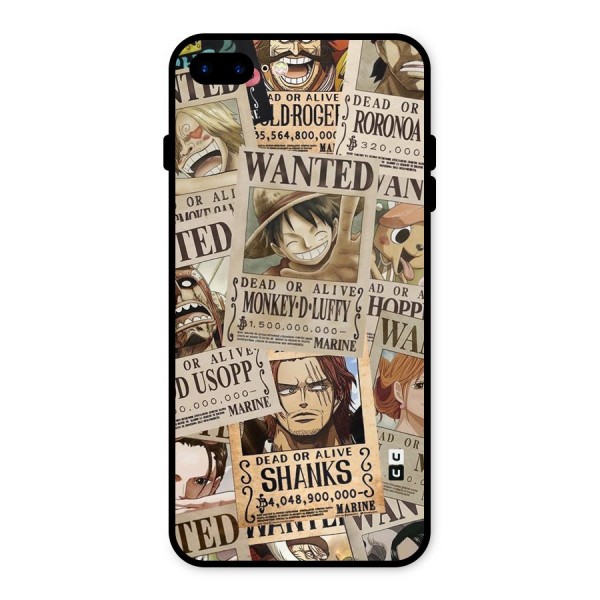 One Piece Most Wanted Metal Back Case for iPhone 7 Plus