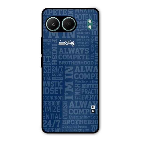 Optimistic Blue Metal Back Case for OnePlus Nord 4