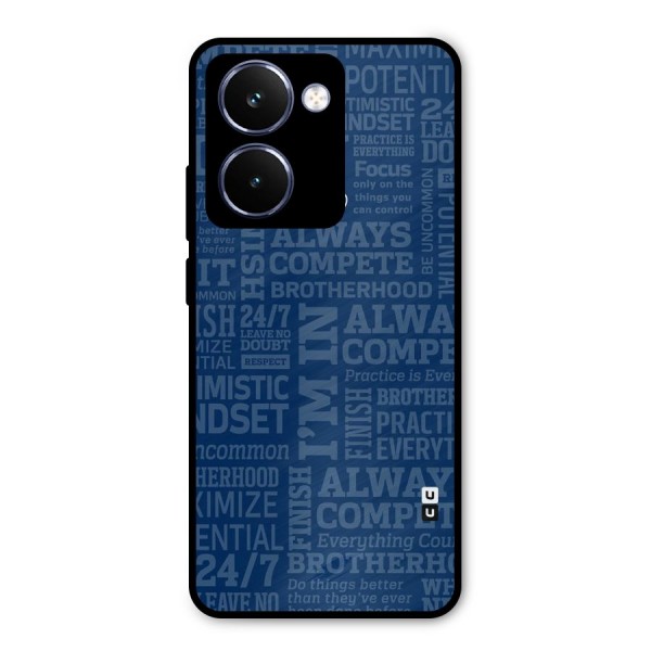 Optimistic Blue Metal Back Case for Realme P3 Ultra